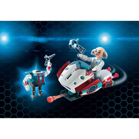 Playmobil Super 4 Skyjet avec le Dr X Robot