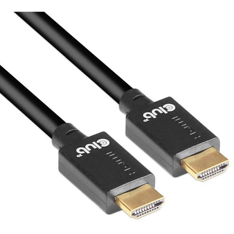 Câble certifié HDMI 2.1 ultra haut débit Club 3D mâle-mâle (noir, 1,5 mètre, 4K 120 Hz, 8K 60 Hz, 48 Gbps)