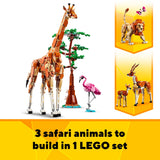 Lego Creator 3en1 Animaux de safari - 31150