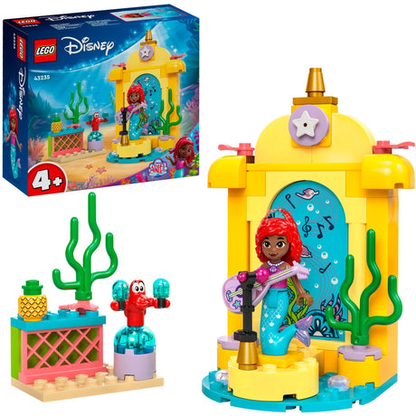 Lego Disney Princess - Jouet de construction sur scène musicale d'Ariel (43235)