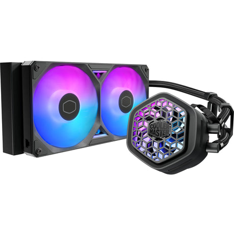 Cooler Master Masterliquid 240 Atmos II VRM Ventilateur Arbb Refroidissement par eau (Noir)