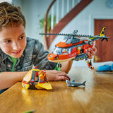 Lego city exploration 60503 hélicoptère de la garde côtière