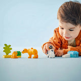 Lego duplo 10442 familles d'animaux sauvages pingouins et lions