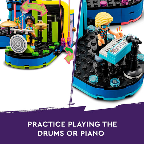 Lego Friends - Jouet de construction pour spectacle de talents musicaux de Heartlake City (42616)