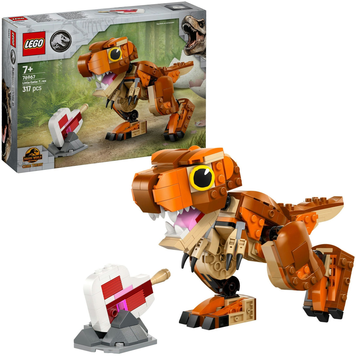 Lego jurassic world 76967 petit mangeur : t. Rex