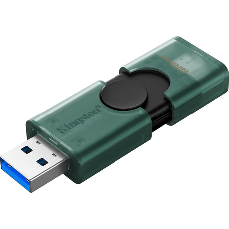 Clé USB Kingston data traveler duo 128 Go (vert noir, dtdeg2 128 Go)