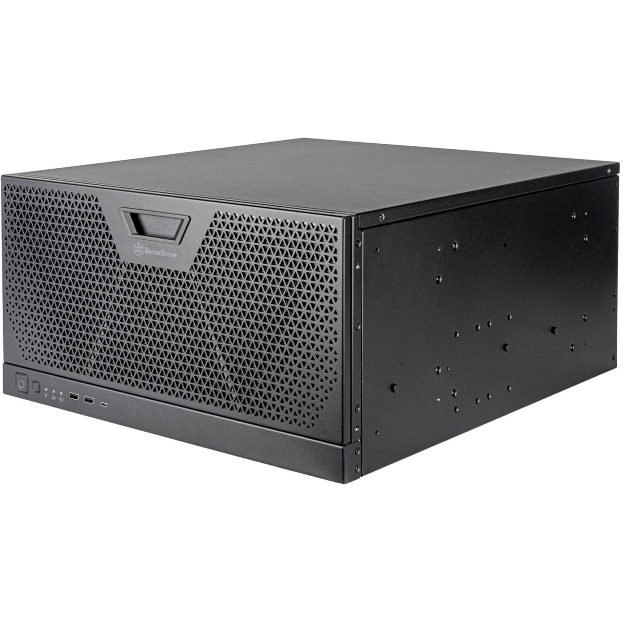 Boîtier rack Silverstone RM51 (noir | 5h | 2x USB-A | 1x USB-C)