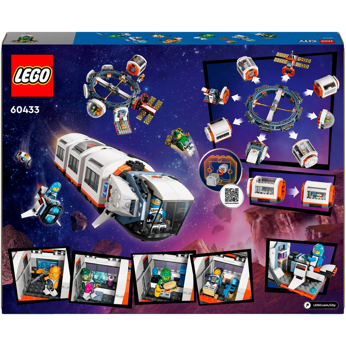 Lego Lego City 60433 Station spatiale modulaire