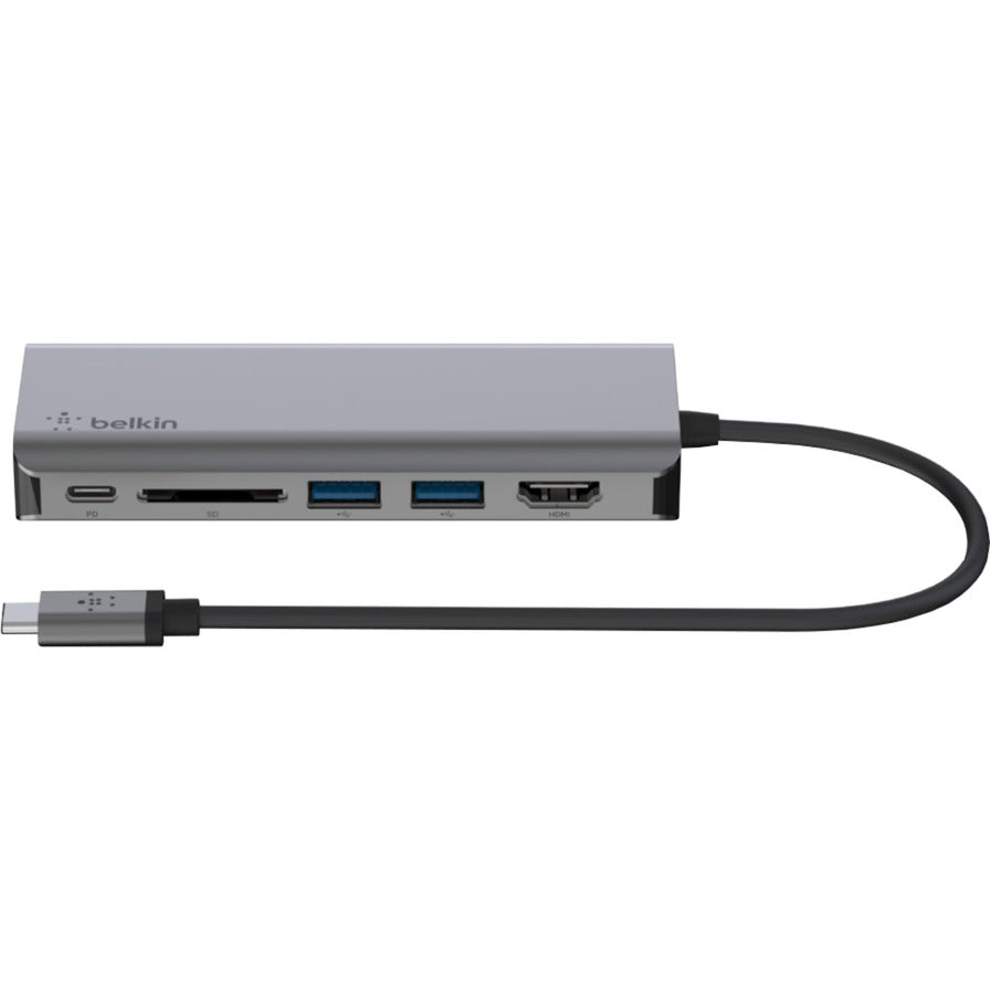 Belkin Connect Meerpoorts 6-en-1 Hub USB-C