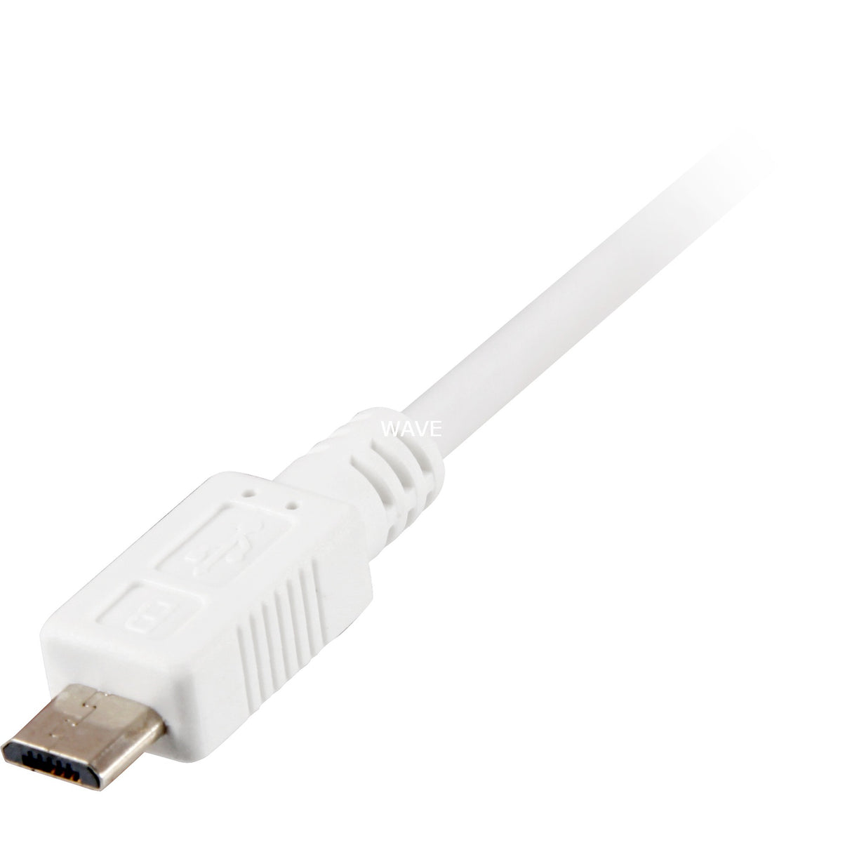 Câble Sharkoon USB-A 2.0 > micro USB-B (blanc, 1 mètre)