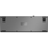 Ducky one x clavier mécanique RVB sans fil (noir, disposition américaine (qwerty), inductif, 100 %, remplaçable à chaud, pbt, 2,4 ghz | bluetooth | usb-c)