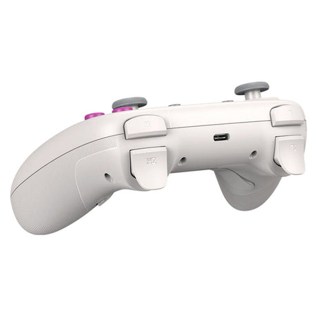Manette Gamesir Nova HD Rumble NS (Blanc, PC, Steam, Android, iOS, Switch, Bluetooth 2,4 GHz USB)