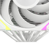 Refroidisseur de processeur Xyz PC Gear Thermax 6 Duo RGB (blanc, Arbb, Pwm)
