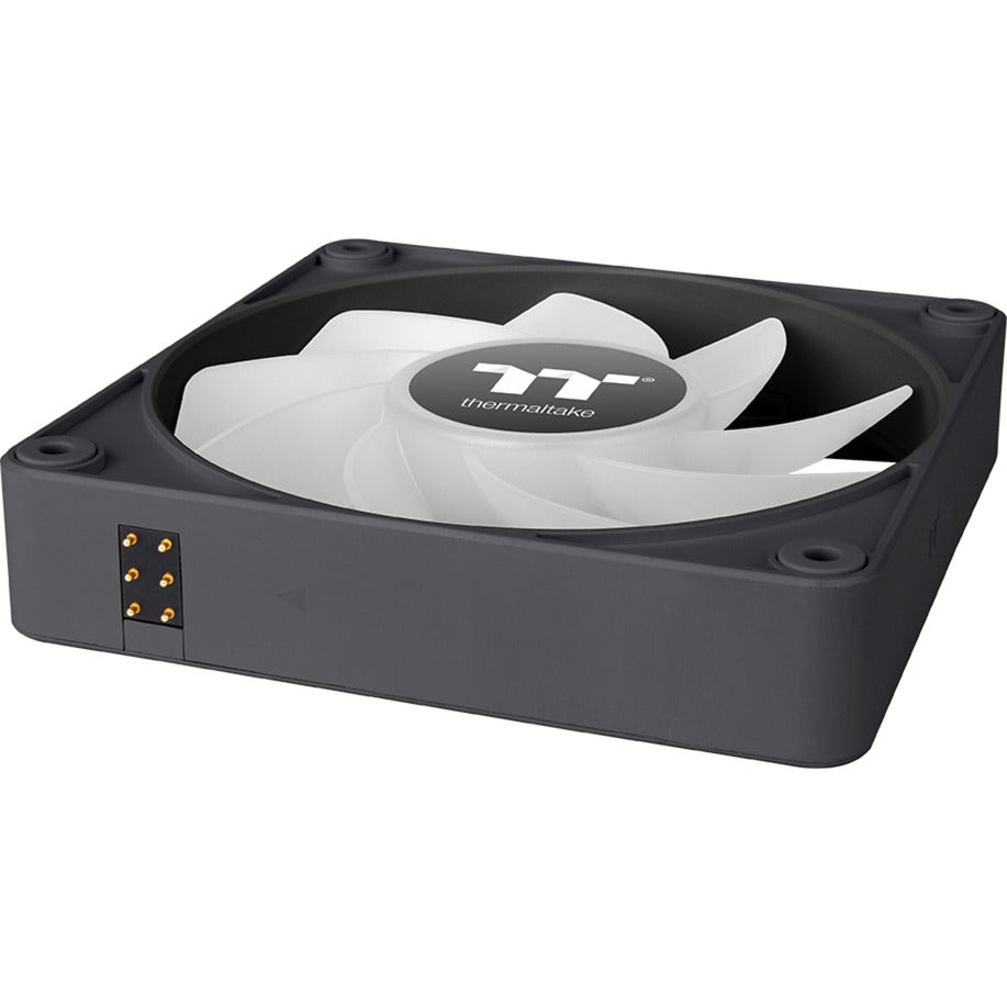 Thermaltake ct120 ex reverse argb sync pc cooling fan (3-fan pack) case fans (zwart, 3 stuks, 120 x 120 x 25 mm, pwm)