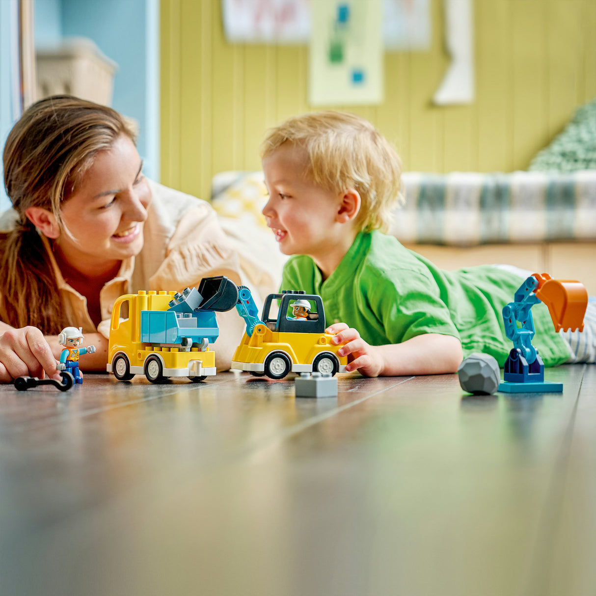 Lego duplo town 10475 véhicules de construction 3en1