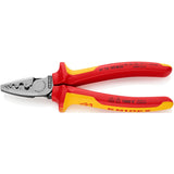 Knipex série 97 - pince à sertir - 180 mm - isolation vde - ergonomique