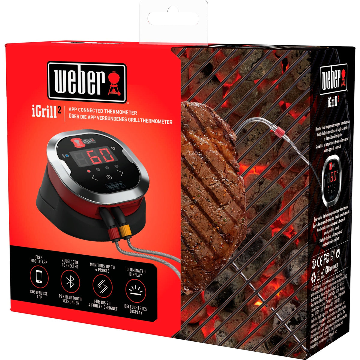 Thermomètre Weber igrill 2