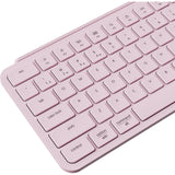 Keychron b1 pro-k4, clavier (rose clair, us-international, commutateurs à ciseaux, 75 %, touches abs, 2,4 GHz | Bluetooth 5.2 | USB-C)