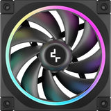 Ventilateur de boîtier Deepcool fl12 rgb (noir, 120 x 120 x 25 mm, pwm)
