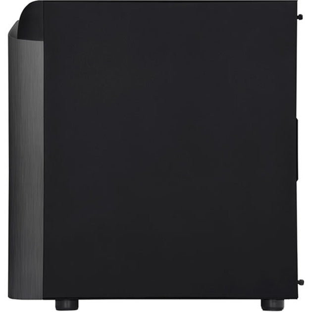 Boîtier Silverstone Seta A1 Midi Tower (titane noir | 2x USB-A | 1x USB-C | RGB | verre trempé)