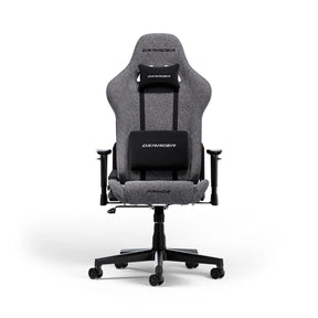 Dxracer prince l chaise de jeu en tissu gris (gris)