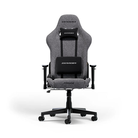 Dxracer prince l chaise de jeu en tissu gris (gris)