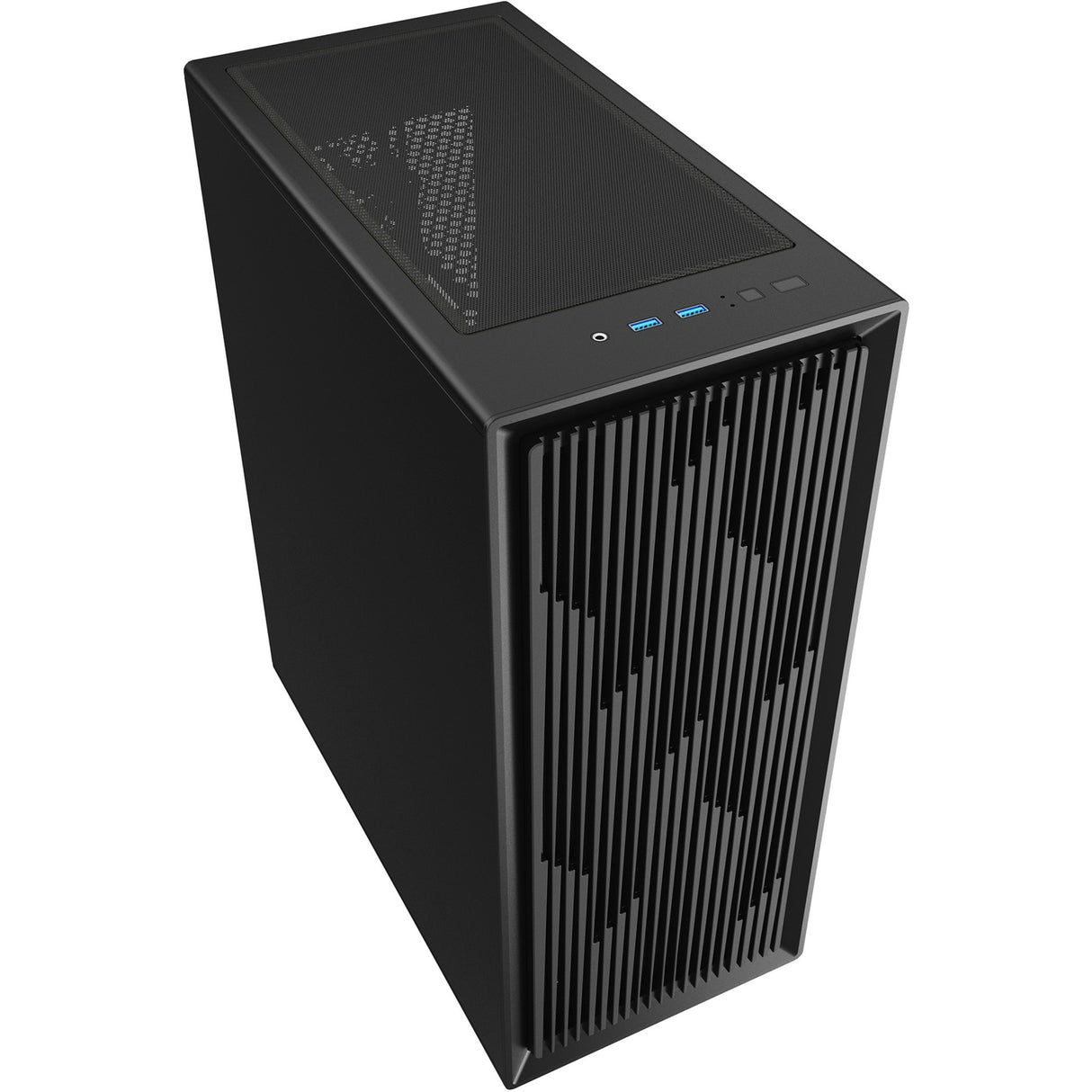 Boîtier tour midi Sharkoon vk2 (noir | 2x usb-a)