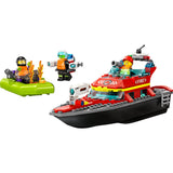 Jouet de feu de bateau de sauvetage Lego City pour enfants - 60373