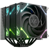 Refroidisseur de processeur Xyz PC Gear Thermax 6 Duo RGB (noir, ARGB, PWM)