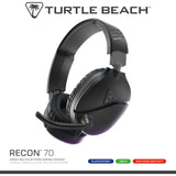 Turtle Beach Ear Recon 70p Black (2024)