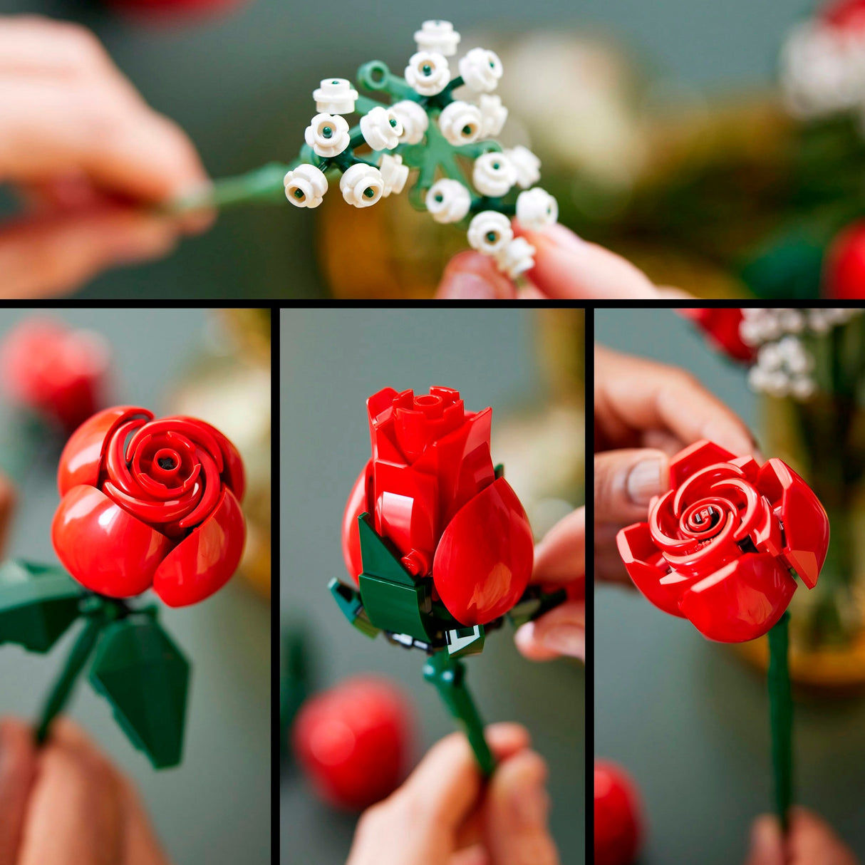 Icônes LEGO LEGO 10328 Bouquet de rose