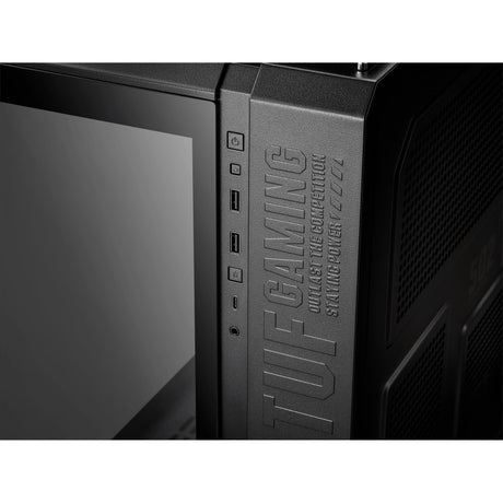 Boîtier tour midi Asus tuf gaming gt502 plus (noir | 2x USB-A | 1x USB-C | verre trempé)