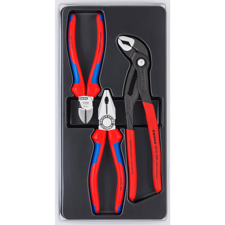Knipex jeu de pinces best-seller 3 pièces 20 09 v01