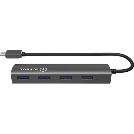 Icy box ib-ac6405-c hub usb (anthracite, hub usb type-c)