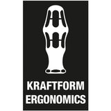 Wera kraftform kompakt vario ra, jeu d'embouts 7 pièces (noir vert)