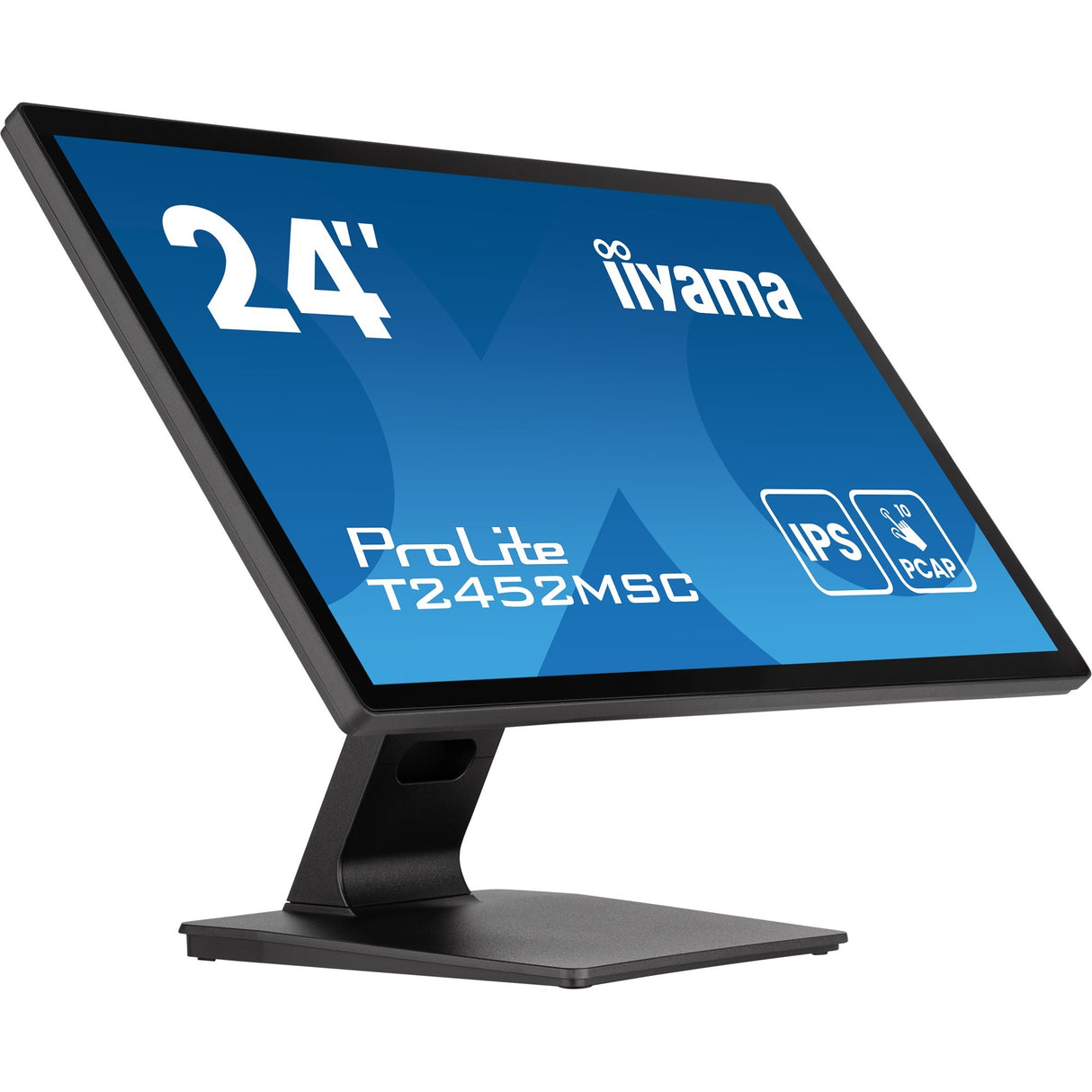 Moniteur à écran tactile Iiyama prolite t2452msc-b1ag 23,8 (noir, HDMI, port d'affichage, 2x USB-A)