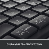 Clavier ergonomique Logitech k860 (noir, 100 %, Bluetooth, iso international américain)