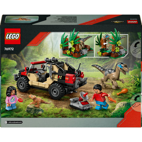Lego Jurassic World 76972 L'évasion de l'Eaptor tout-terrain