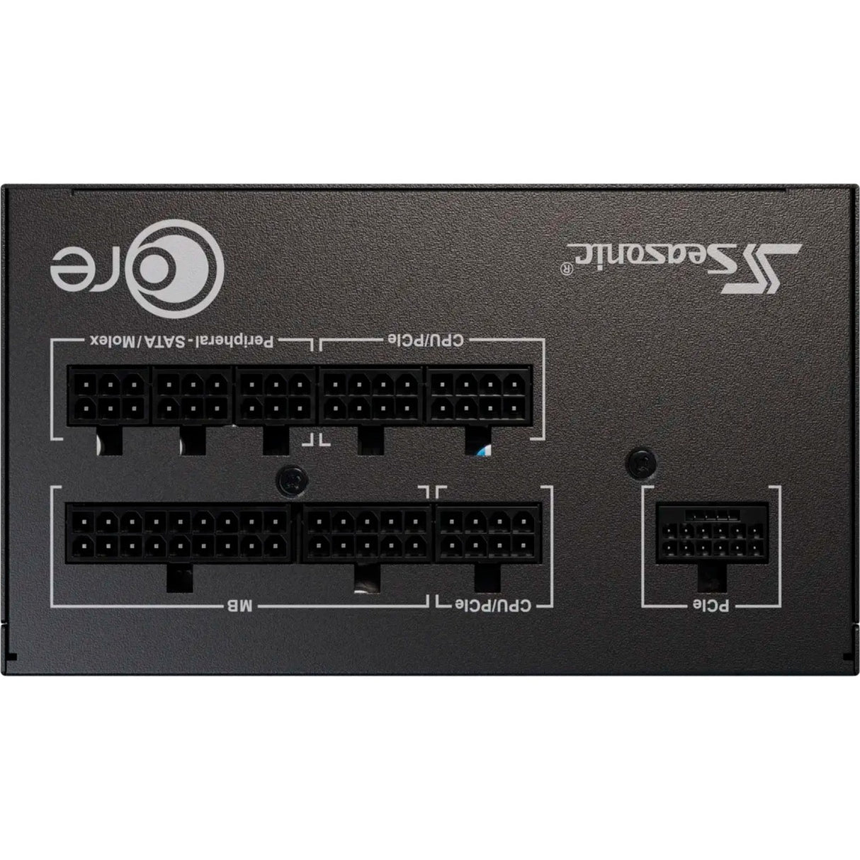 Alimentation modulaire Seasonic core gx-750-v2 atx3.1 de 750 watts (noir, 1x 12v-2x6, 2x pcie)