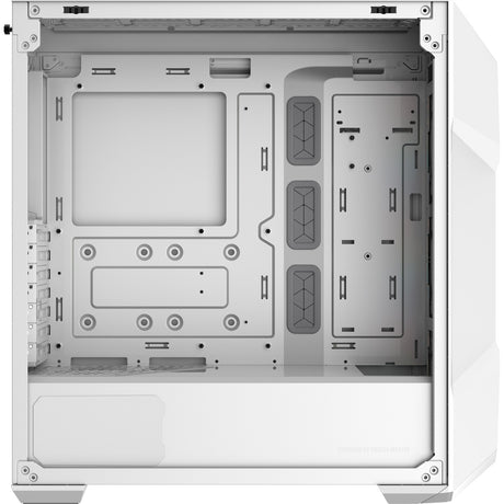 Cooler Master Masterbox TD500 Mesh V2 Boîtier tour midi (blanc | 2x USB-A | 1x USB-C | RVB | Verre trempé)