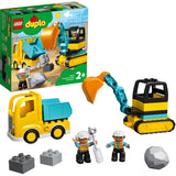 Excavatrice LEGO 10931 Duplo Truck avec des chenilles