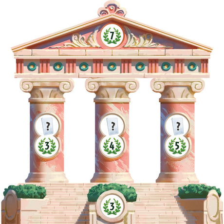 Asmodee 7 merveilles : jeu de société des architectes (néerlandais, 2 à 7 joueurs, 25 minutes, à partir de 8 ans)