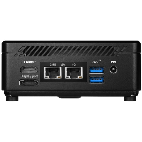 Msi cubi 5 12m-001beu barebone (zwart | core i7-1255u | iris xe graphics)