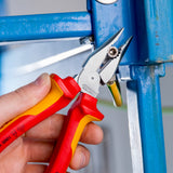 Knipex pince universelle pointue pince universelle (rouge jaune)