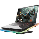 Refroidisseur pour ordinateur portable Trust GXT 1126 Aura (noir, RVB)
