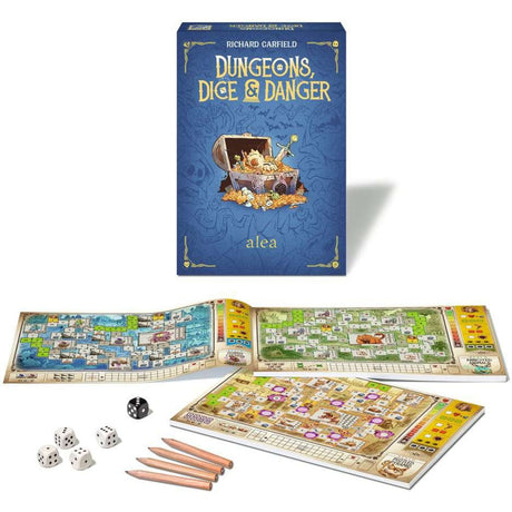 Donjons, dés et danger de Ravensburger