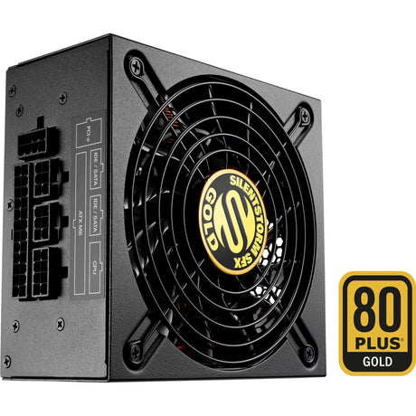 Sharkoon Silentstorm SFX 500 Gold Alimentation modulaire 500 watts (noir, 2x PCIe)