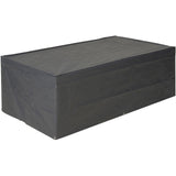 Couverture de meubles de jardin nature pour canapé-salon à 2 places