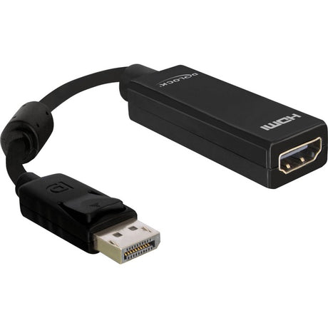 Delock displayport > adaptateur hdmi (noir, 0,125 mètres, passif)