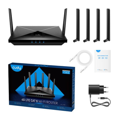 Cudy ac1200 routeur gigabit wi-fi 4g lte-cat6 lt700